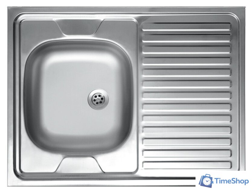 Кухонная мойка Kromevye EC 220 D (чаша слева) - Изображение №1 — Интернет-магазин Time-Shop