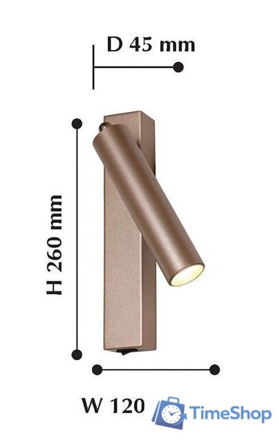 Спот Favourite Specimen 2228-1W - Изображение №2 — Интернет-магазин Time-Shop