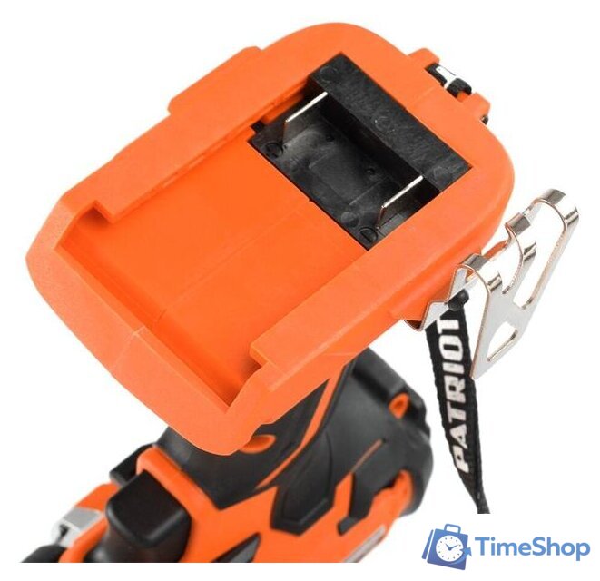 Ударная дрель-шуруповерт Patriot BR 210UES-h 180301555 (с 2-мя АКБ, кейс) - Изображение №9 — Интернет-магазин Time-Shop