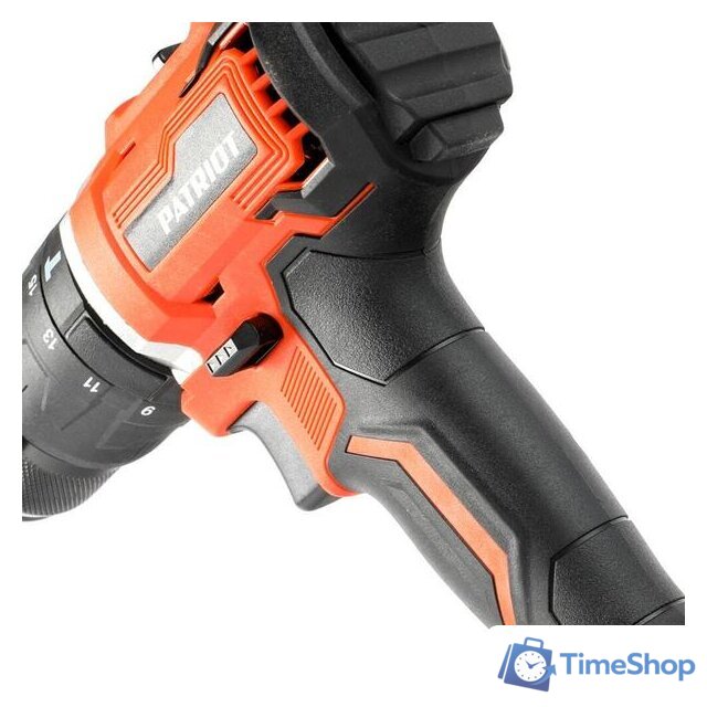 Ударная дрель-шуруповерт Patriot BR 210UES-h 180301555 (с 2-мя АКБ, кейс) - Изображение №5 — Интернет-магазин Time-Shop