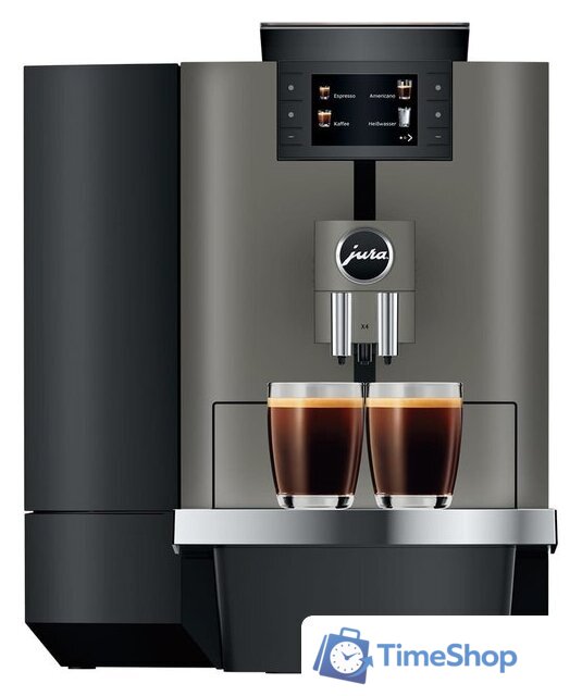 Кофемашина JURA X4 Dark Inox EA 15544 - Изображение №1 — Интернет-магазин Time-Shop