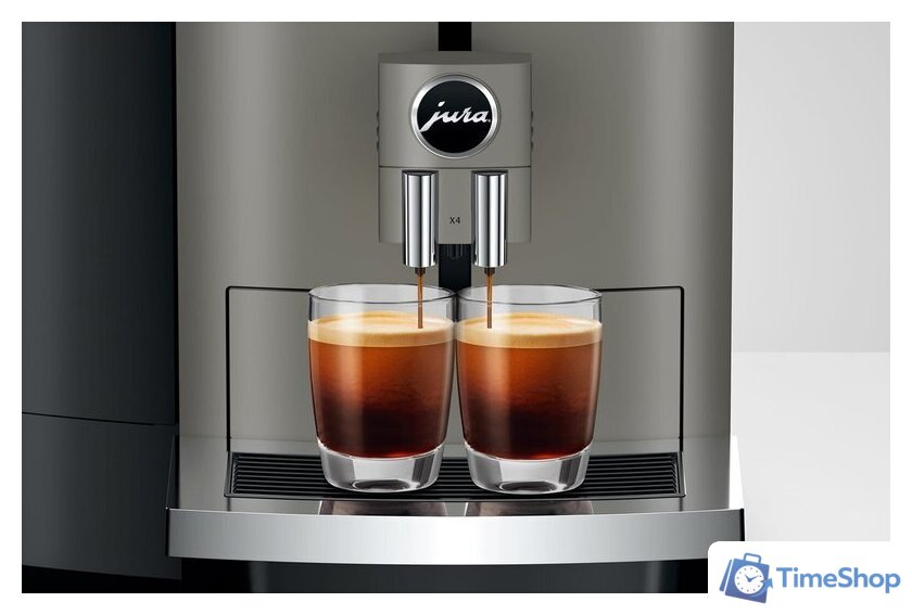 Кофемашина JURA X4 Dark Inox EA 15544 - Изображение №6 — Интернет-магазин Time-Shop
