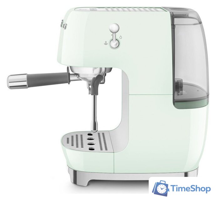 Рожковая кофеварка Smeg ECF03PGEU - Изображение №2 — Интернет-магазин Time-Shop