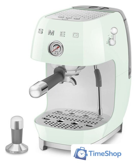 Рожковая кофеварка Smeg ECF03PGEU - Изображение №3 — Интернет-магазин Time-Shop