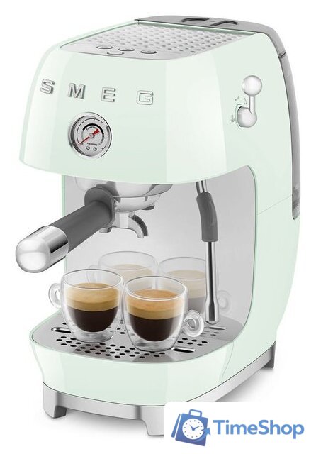 Рожковая кофеварка Smeg ECF03PGEU - Изображение №7 — Интернет-магазин Time-Shop
