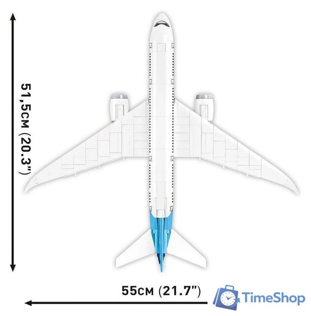 Конструктор Cobi Action Town Boeing 787 Dreamliner - Изображение №7 — Интернет-магазин Time-Shop