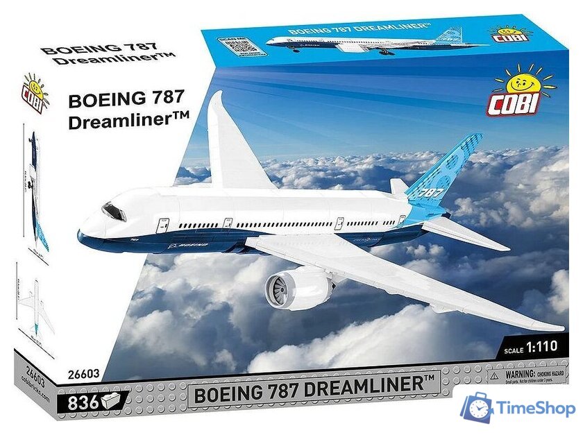 Конструктор Cobi Action Town Boeing 787 Dreamliner - Изображение №10 — Интернет-магазин Time-Shop