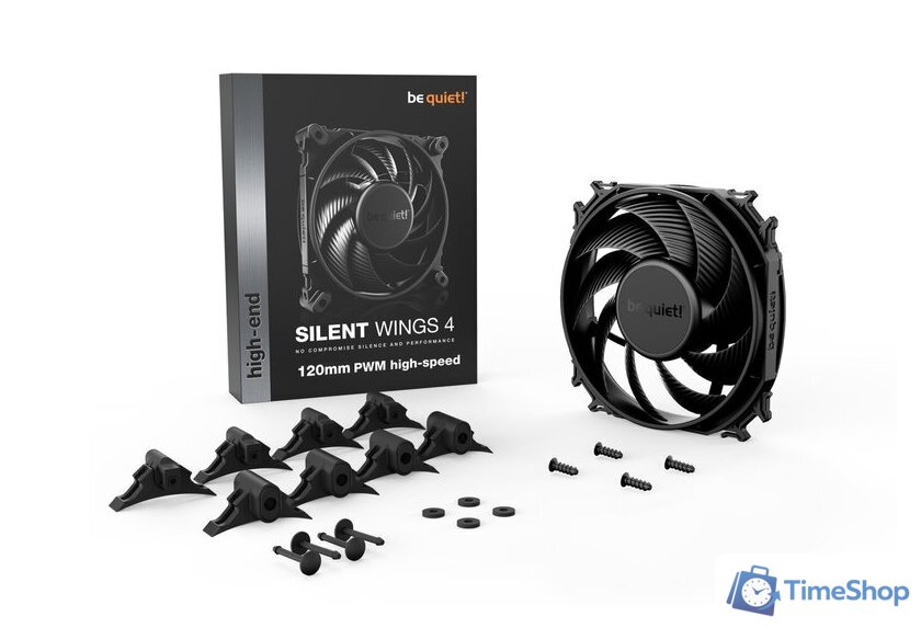 Вентилятор для корпуса be quiet! Silent Wings 4 120mm PWM BL093 - Изображение №4 — Интернет-магазин Time-Shop