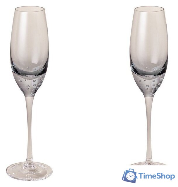 Набор бокалов для шампанского Lefard Bubles 693-045 (2 шт) - Изображение №1 — Интернет-магазин Time-Shop