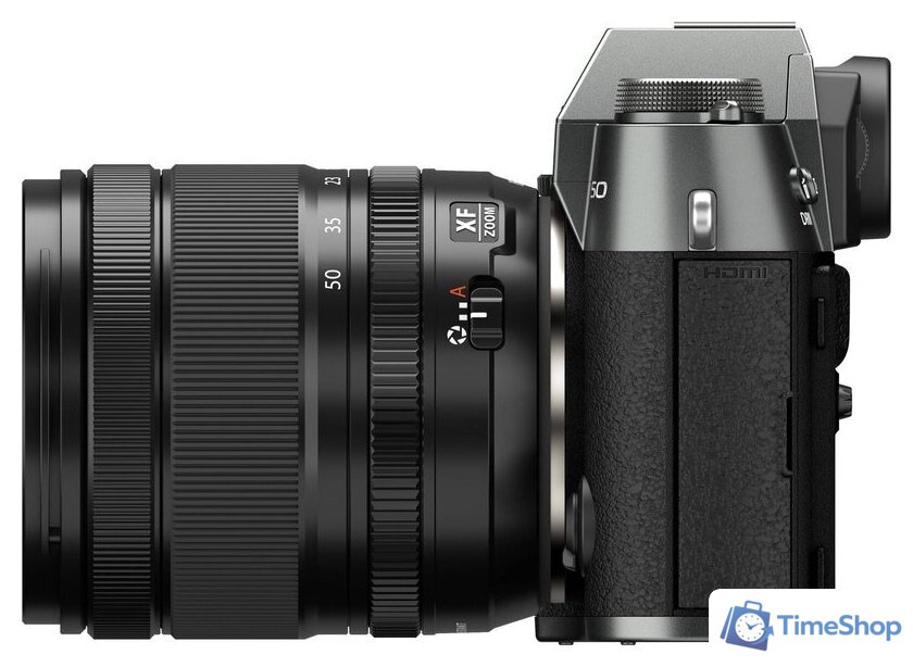 Беззеркальный фотоаппарат Fujifilm X-T50 Kit 16-50mm (серый) - Изображение №5 — Интернет-магазин Time-Shop