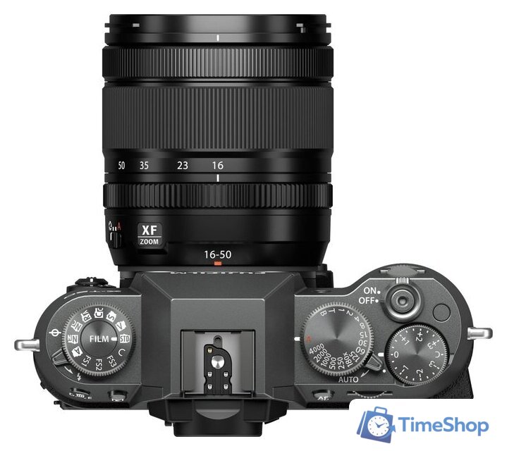 Беззеркальный фотоаппарат Fujifilm X-T50 Kit 16-50mm (серый) - Изображение №3 — Интернет-магазин Time-Shop