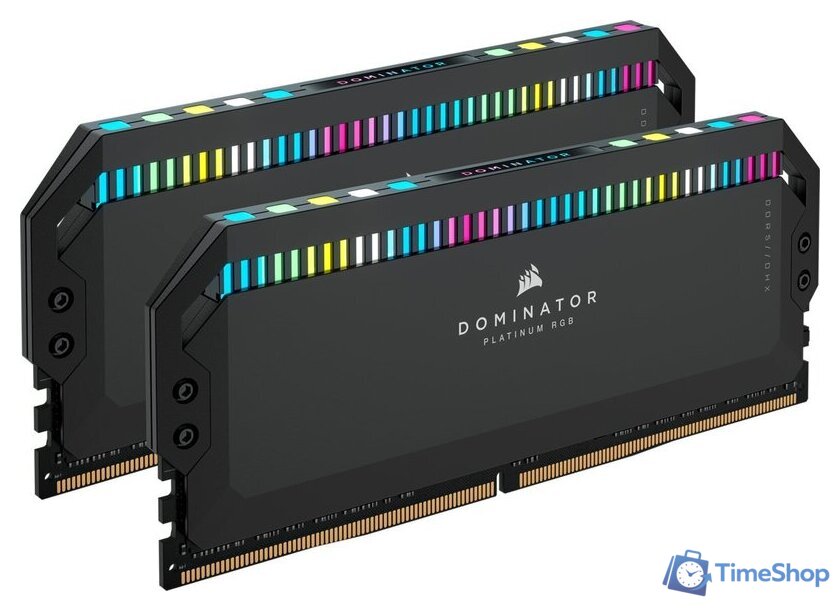Оперативная память Corsair Dominator Platinum RGB 2x32ГБ DDR5 6600 МГц CMT64GX5M2B6600C32 - Изображение №1 — Интернет-магазин Time-Shop