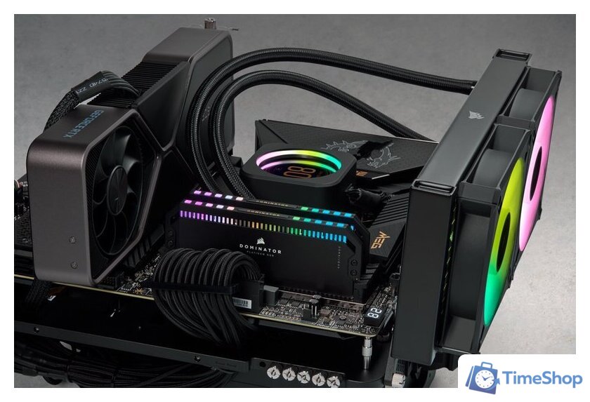 Оперативная память Corsair Dominator Platinum RGB 2x32ГБ DDR5 6600 МГц CMT64GX5M2B6600C32 - Изображение №8 — Интернет-магазин Time-Shop