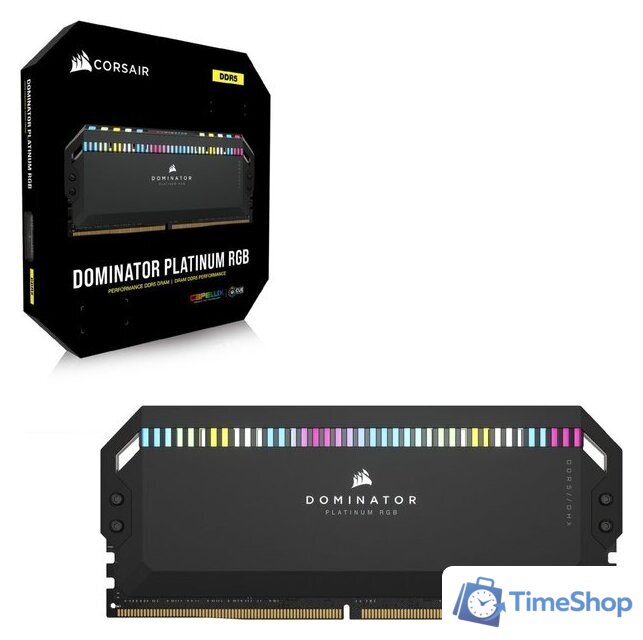 Оперативная память Corsair Dominator Platinum RGB 2x32ГБ DDR5 6600 МГц CMT64GX5M2B6600C32 - Изображение №7 — Интернет-магазин Time-Shop