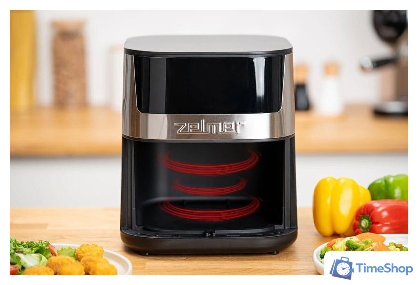 Аэрогриль (аэрофритюрница) Zelmer ZAF5000 - Изображение №10 — Интернет-магазин Time-Shop