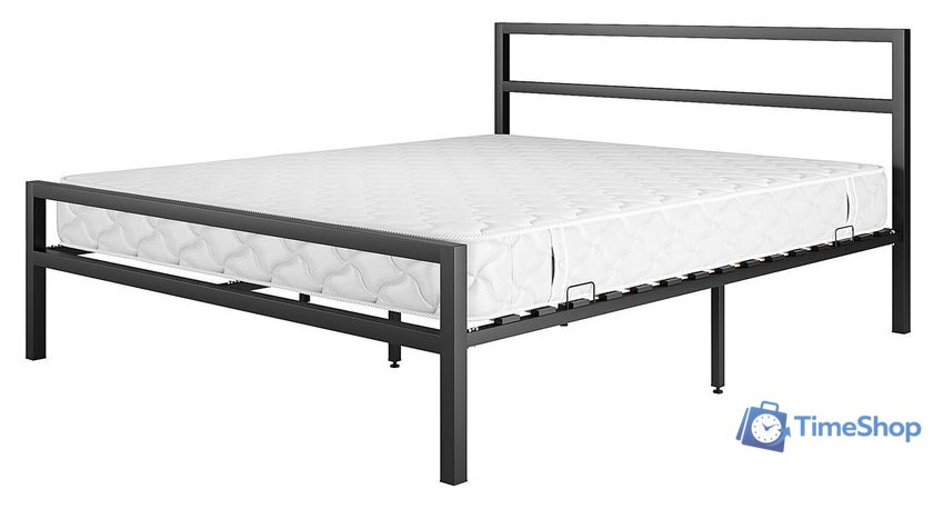 Кровать Князев Мебель Наргиз НЗ.180.200.Ч (черный муар) - Изображение №3 — Интернет-магазин Time-Shop