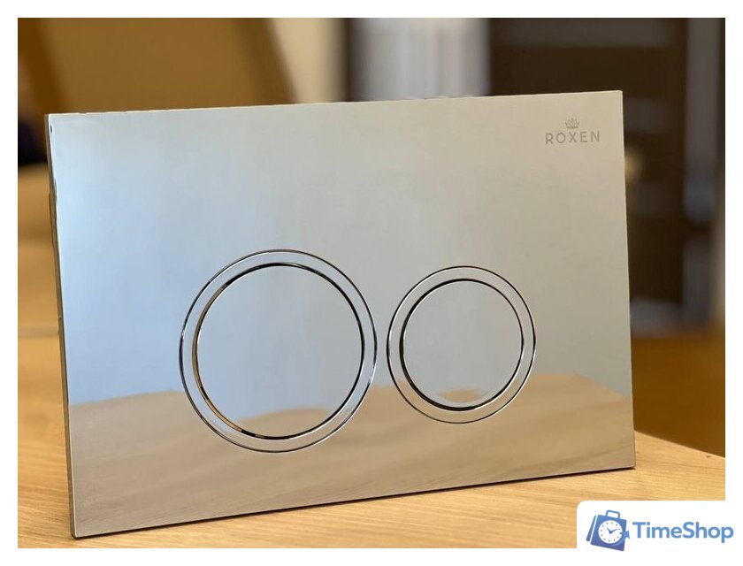 Унитаз подвесной Roxen Antares One Rimless 6 в 1 StounFix Dual Fresh 508565 (кнопка: хром) - Изображение №11 — Интернет-магазин Time-Shop