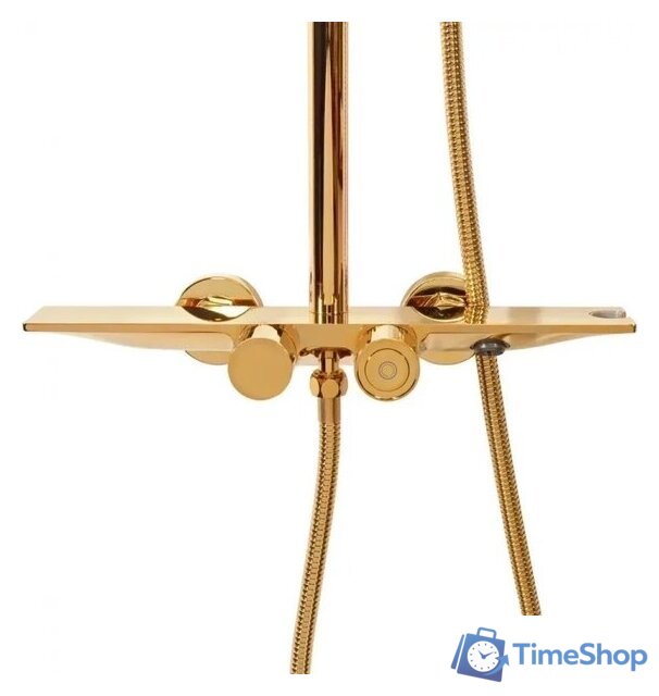 Душевая система  Hansberge H5055 (золото глянец) - Изображение №4 — Интернет-магазин Time-Shop