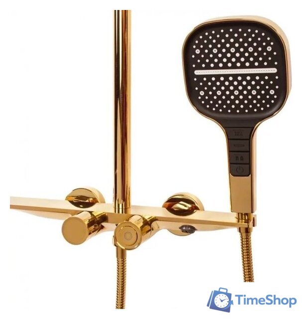 Душевая система  Hansberge H5055 (золото глянец) - Изображение №5 — Интернет-магазин Time-Shop