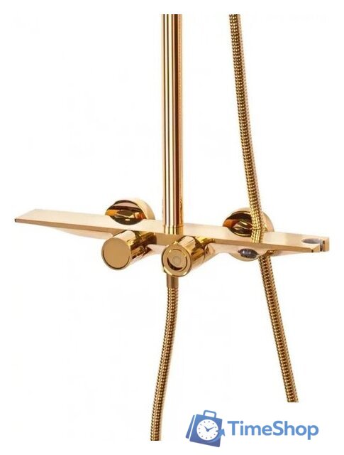 Душевая система  Hansberge H5055 (золото глянец) - Изображение №3 — Интернет-магазин Time-Shop