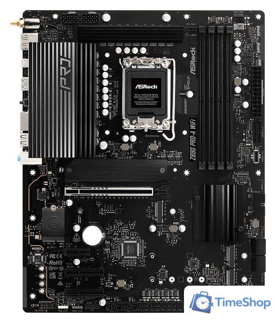Материнская плата ASRock Z890 Pro-A WiFi - Изображение №1 — Интернет-магазин Time-Shop