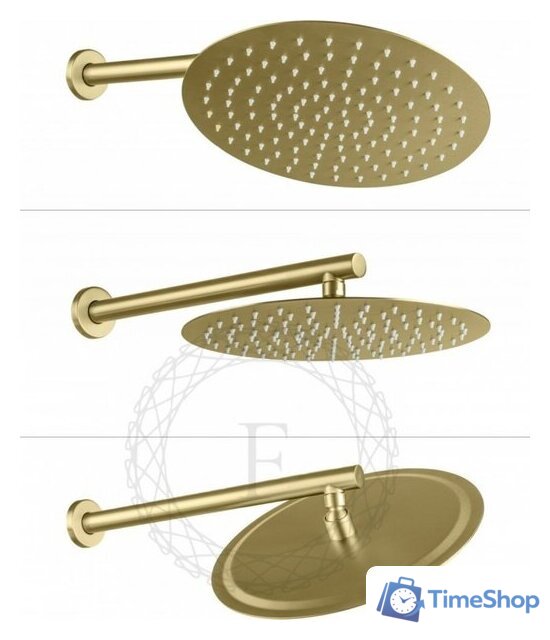 Душевая система  Filarete Roun FL1020 (матовое золото) - Изображение №8 — Интернет-магазин Time-Shop