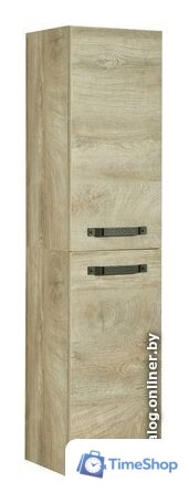  Акватон Шкаф-полупенал Фабрик 34 1A242803LTDU0 (дуб эндгрейн) - Изображение №3 — Интернет-магазин Time-Shop