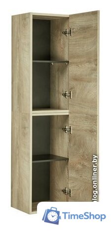  Акватон Шкаф-полупенал Фабрик 34 1A242803LTDU0 (дуб эндгрейн) - Изображение №2 — Интернет-магазин Time-Shop