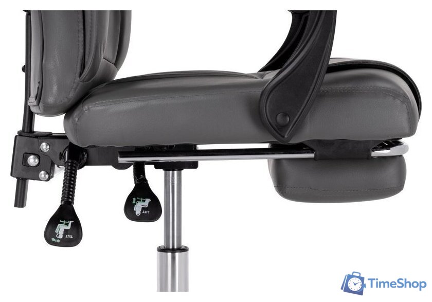 Офисное кресло Woodville Born (серый) - Изображение №14 — Интернет-магазин Time-Shop