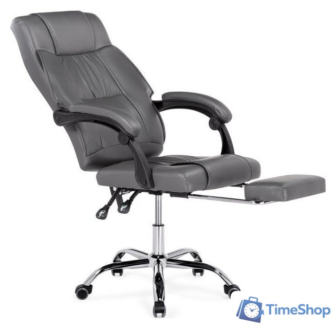 Офисное кресло Woodville Born (серый) - Изображение №7 — Интернет-магазин Time-Shop