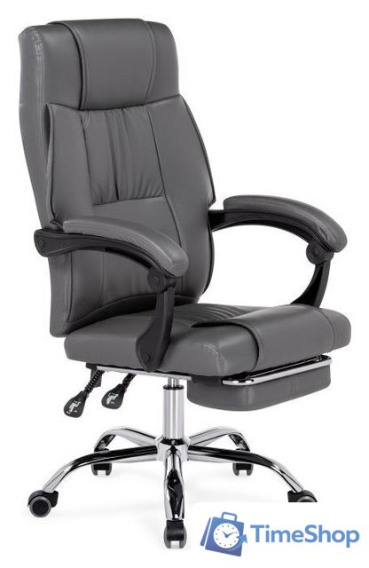 Офисное кресло Woodville Born (серый) - Изображение №2 — Интернет-магазин Time-Shop