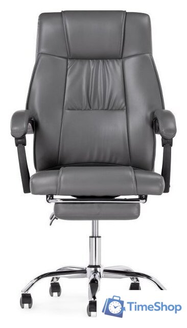 Офисное кресло Woodville Born (серый) - Изображение №4 — Интернет-магазин Time-Shop