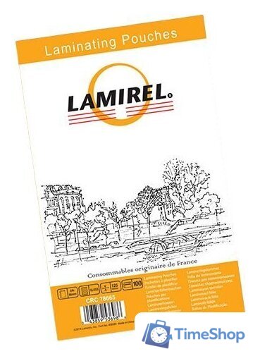Пленка для ламинирования Lamirel 54x86 мм, 125 мкм, 100 л LA-78665 - Изображение №1 — Интернет-магазин Time-Shop
