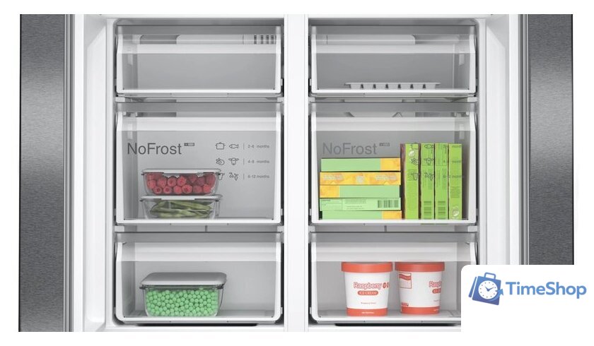 Четырёхдверный холодильник Bosch Serie 4 KFN96AXEA - Изображение №8 — Интернет-магазин Time-Shop