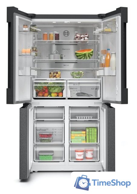 Четырёхдверный холодильник Bosch Serie 4 KFN96AXEA - Изображение №2 — Интернет-магазин Time-Shop