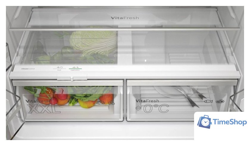 Четырёхдверный холодильник Bosch Serie 4 KFN96AXEA - Изображение №7 — Интернет-магазин Time-Shop