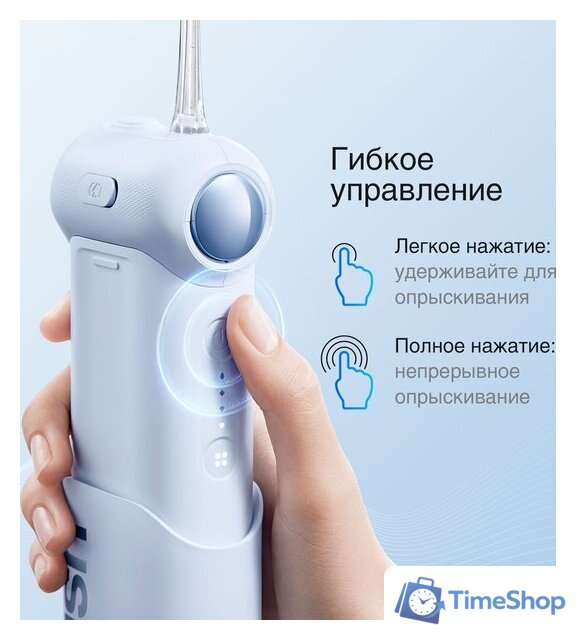 Ирригатор  Usmile C10 (голубой) - Изображение №7 — Интернет-магазин Time-Shop
