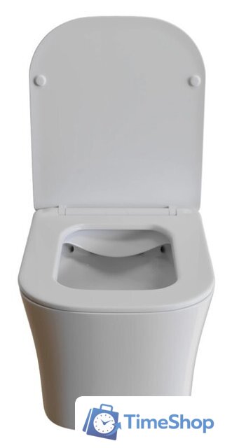 Унитаз подвесной White Wave Promo (белый глянец) - Изображение №4 — Интернет-магазин Time-Shop