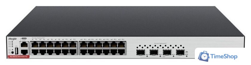 Управляемый коммутатор 3-го уровня Ruijie Networks RG-S5310-24GT4XS-P-E - Изображение №1 — Интернет-магазин Time-Shop