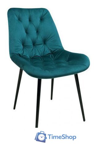 Стул Алвест AV 435 (темно-бирюзовый бархат H-56/черный) - Изображение №1 — Интернет-магазин Time-Shop