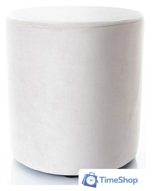 Пуфик Signal Doti B (Bluvel 03 светло-серый) - Изображение №1 — Интернет-магазин Time-Shop