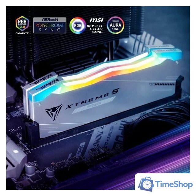 Оперативная память Patriot Viper Xtreme 5 2x16ГБ DDR5 8000 МГц PVXR532G80C38KM - Изображение №6 — Интернет-магазин Time-Shop