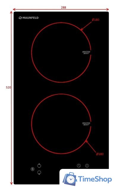 Варочная панель MAUNFELD EVI.292-BK - Изображение №11 — Интернет-магазин Time-Shop