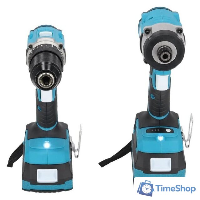  Dedra DED7030A03 (шуруповерт, винтоверт, 2 АКБ, кейс) - Изображение №3 — Интернет-магазин Time-Shop