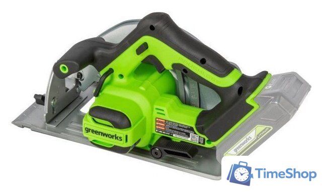 Дисковая (циркулярная) пила Greenworks GD24CS 1500907CUG (с 1-им АКБ) - Изображение №3 — Интернет-магазин Time-Shop