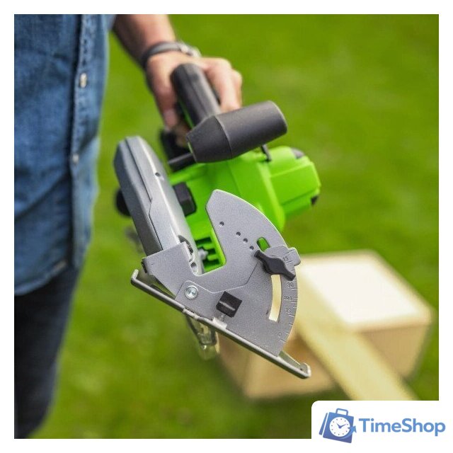 Дисковая (циркулярная) пила Greenworks GD24CS 1500907CUG (с 1-им АКБ) - Изображение №6 — Интернет-магазин Time-Shop