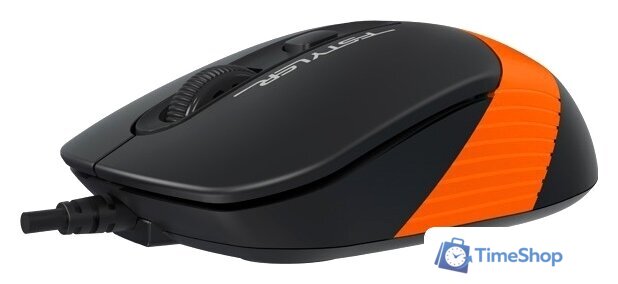 Мышь A4Tech Fstyler FM10 (черный/оранжевый) - Изображение №3 — Интернет-магазин Time-Shop