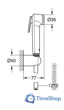 Гигиенический душ Grohe Tempesta-F Trigger Spray 30 [27812IL1] - Изображение №2 — Интернет-магазин Time-Shop