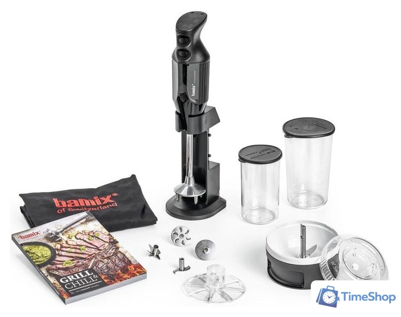 Погружной блендер Bamix DeLuxe M200 BBQ (черный) - Изображение №2 — Интернет-магазин Time-Shop