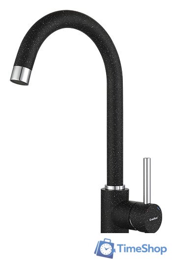 Смеситель GranFest Мрамор 3650 (черный) - Изображение №1 — Интернет-магазин Time-Shop
